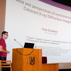 Yuriy Chushkin  03 Monday 5th - Lectures