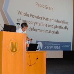 Paolo Scardi  04 Tuesday 6th - Lectures