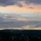 večerní obloha z Týřova II.